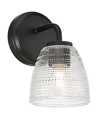 Possini Euro Design Possini Euro Sabrina 9" High and Glass Wall Sconce
