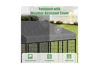 Aecojoy Heavy Duty Outdoor Dog Kennel