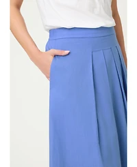 Olsen Women's Pleated Midi Skirt