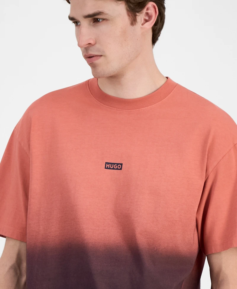 Hugo by Boss Men's Nalono Front & Back Print T-Shirt