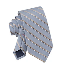 Tommy Hilfiger Men's Seasonal Striped Pattern Tie