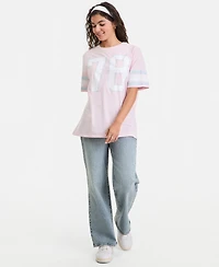 Grayson Threads, The Label Juniors' 78 Varsity Boyfriend Tee