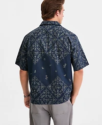 Hugo by Boss Men's Eligino Casual Short-Sleeve Shirt