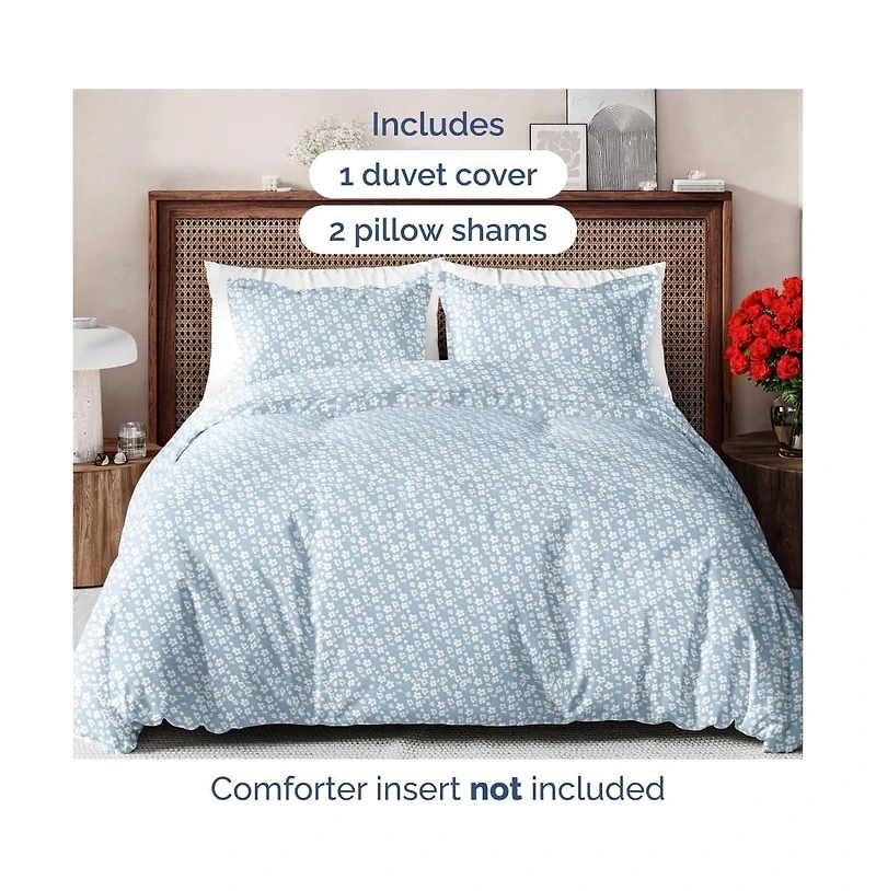 Cgk Unlimited Premium Microfiber Duvet Cover Set