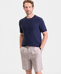 Club Room Men's Short-Sleeve Boucle Sweater T-Shirt, Macy's Exclusive