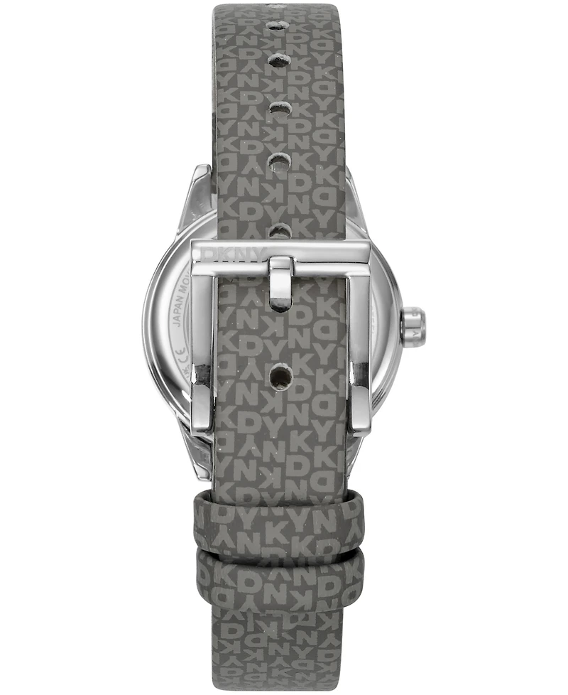 Dkny Women's Milanese Quartz Gray Polyurethane Strap Watch 26mm