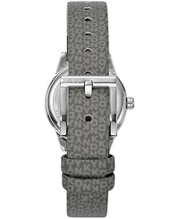Dkny Women's Milanese Quartz Gray Polyurethane Strap Watch 26mm