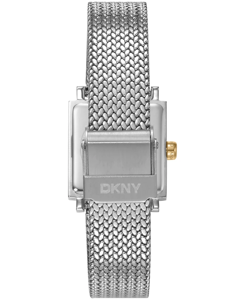 Dkny Women's Milanese Quartz Two-Tone Stainless Steel Bracelet Watch 24x31mm