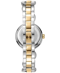 Dkny Women's Open Link Quartz Two-Tone Stainless Steel Bracelet Watch 28mm