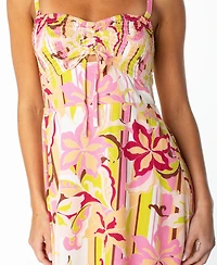 Roxy Juniors' Spring Fling Sweetheart Neck Mini Dress