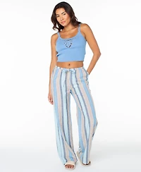 Roxy Juniors' Iyla Low Rise Relaxed Fit Pants