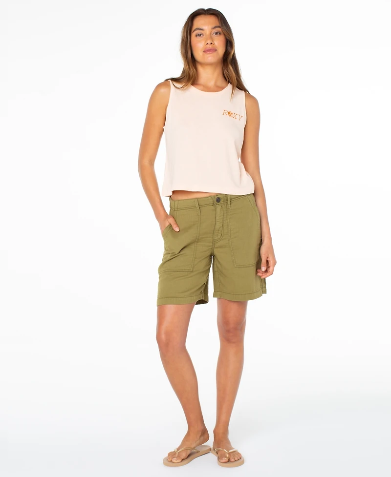 Roxy Women's Wildflower Crew Neck Tank Top