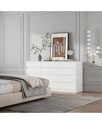 Famapy 63'' 12-Drawer Bedroom Dresser with Deep Drawers