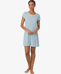 Lauren Ralph Women's Round Neck Nightgown