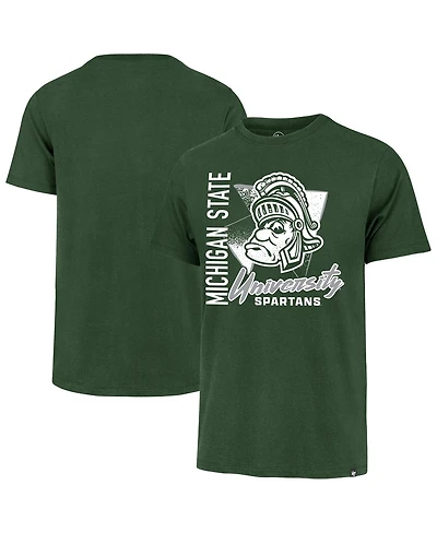 '47 Brand Men's Green Michigan State Spartans Side Arm Franklin T-Shirt