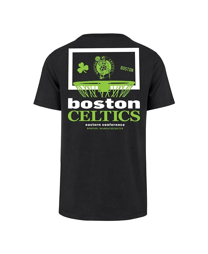 '47 Brand Men's Black Boston Celtics City Edition Backboard T-Shirt