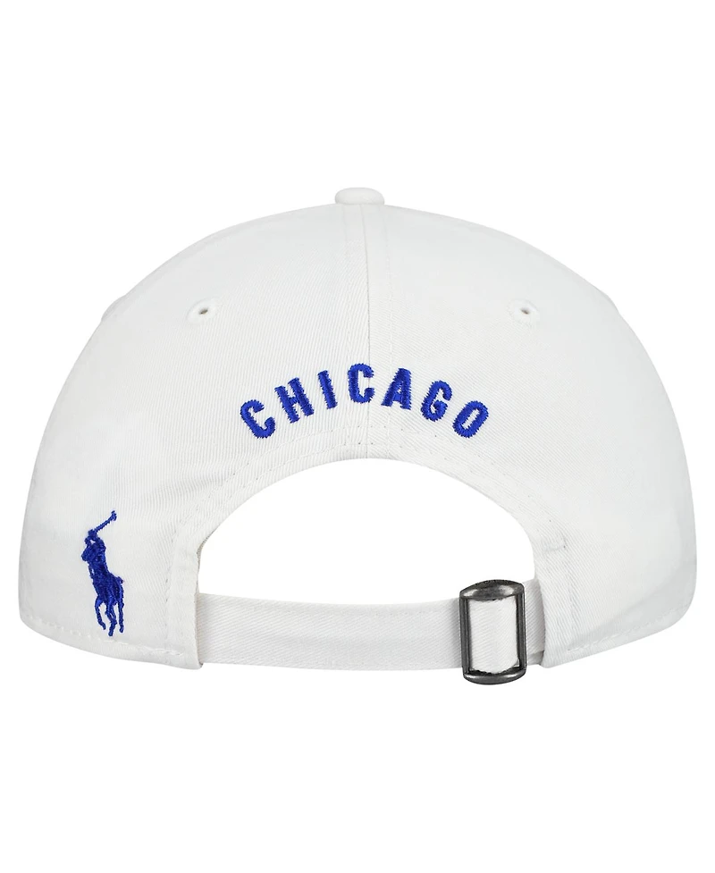 New Era Men's Ralph Lauren x Mlb White Chicago Cubs 9TWENTY Adjustable Hat