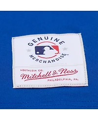 Mitchell & Ness Women's Royal Philadelphia Phillies Pep Rally Cropped Boxy T-Shirt