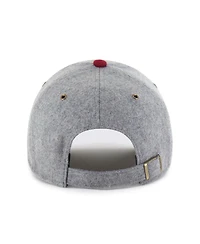 '47 Brand Men's Gray/Red Arizona Diamondbacks Golden Age Wool Clean Up Adjustable Hat