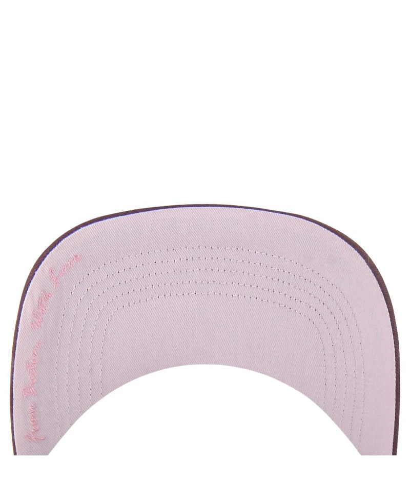 '47 Brand Men's and Women's Stone/Burgundy Boston Red Sox Love Letter Adjustable Hitch Hat