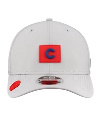New Era Men's Gray Chicago Cubs 2026 Clubhouse 9SEVENTY Adjustable Hat