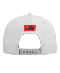 New Era Men's Gray Atlanta Braves 2026 Clubhouse 9SEVENTY Adjustable Hat