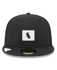 New Era Men's Black Chicago White Sox 2026 Clubhouse 59FIFTY Fitted Hat