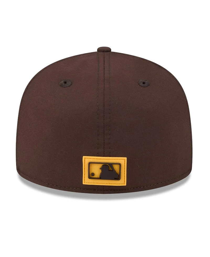 New Era Men's Brown San Diego Padres 2026 Clubhouse Alternate 59FIFTY Fitted Hat