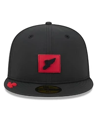 New Era Men's Black Chicago White Sox 2026 Clubhouse Alternate 59FIFTY Fitted Hat