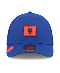 New Era Men's Royal York Mets 2026 Clubhouse M-Crown 39THIRTY Flex Hat