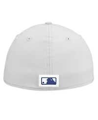 New Era Men's Gray Los Angeles Dodgers 2026 Clubhouse Alternate 39THIRTY Flex Hat
