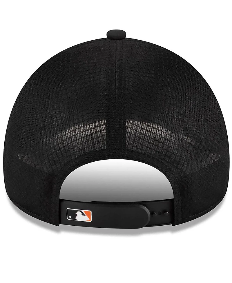 New Era Men's Baltimore Orioles 2026 Batting Practice Apex 9FORTY Adjustable Trucker Hat