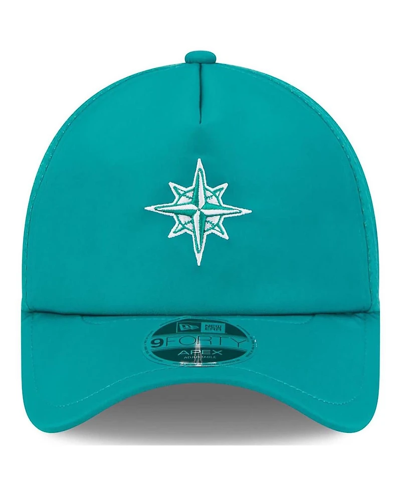New Era Men's Teal Seattle Mariners 2026 Batting Practice Alternate Apex 9FORTY Adjustable Hat