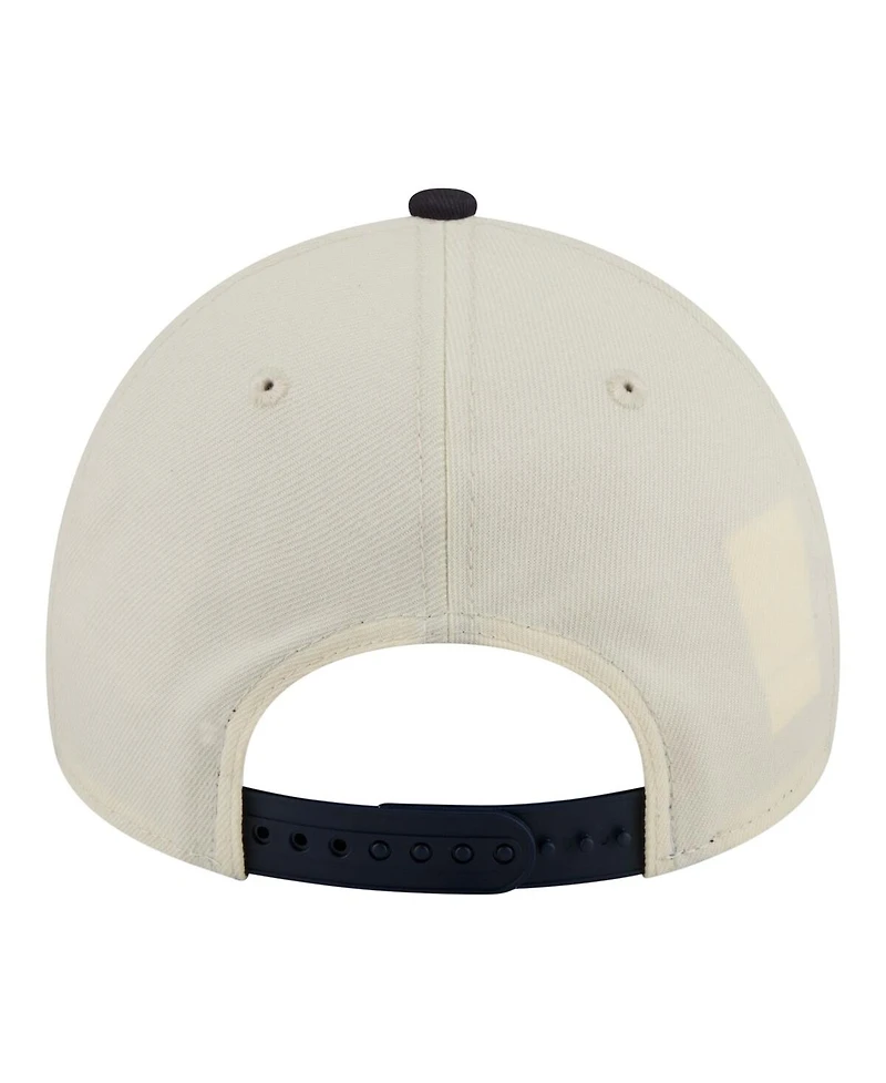 New Era Men's Cream Houston Astros 2026 Spring Training Fan Pack Rope A-Frame 9FORTY Adjustable Hat