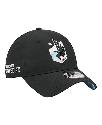 New Era Men's Black Minnesota United Fc 2026 Jersey Hook 9TWENTY Adjustable Hat