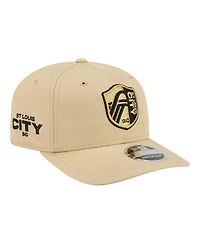 New Era Big Boys and Girls Tan St. Louis City Sc Jersey Hook 9SEVENTY Stretch-Snap Adjustable Hat
