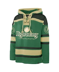 '47 Brand Men's Kelly Green Tampa Bay Lightning McLucky Superior Lacer Hoodie