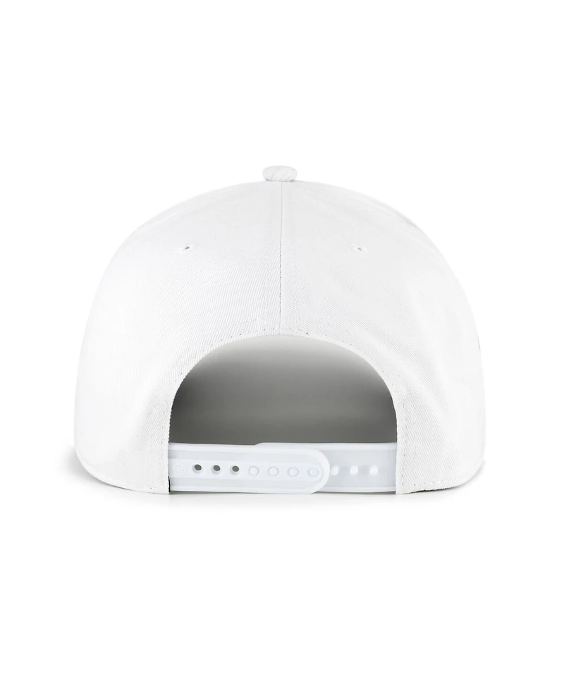 '47 Brand Men's White/Black Las Vegas Raiders Beach Side Hitch Adjustable Hat