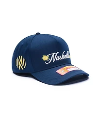 Fan Ink Men's and Women's Navy Nashville Sc Love Me Snapback Hat