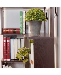 Streamdale Furniture 90cm L-Shape Corner Bookshelf for Home Office/Living Room