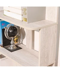 Streamdale Furniture 31.5"x64.56" 5-Tier Open Bookshelf Mdf Display Shelving