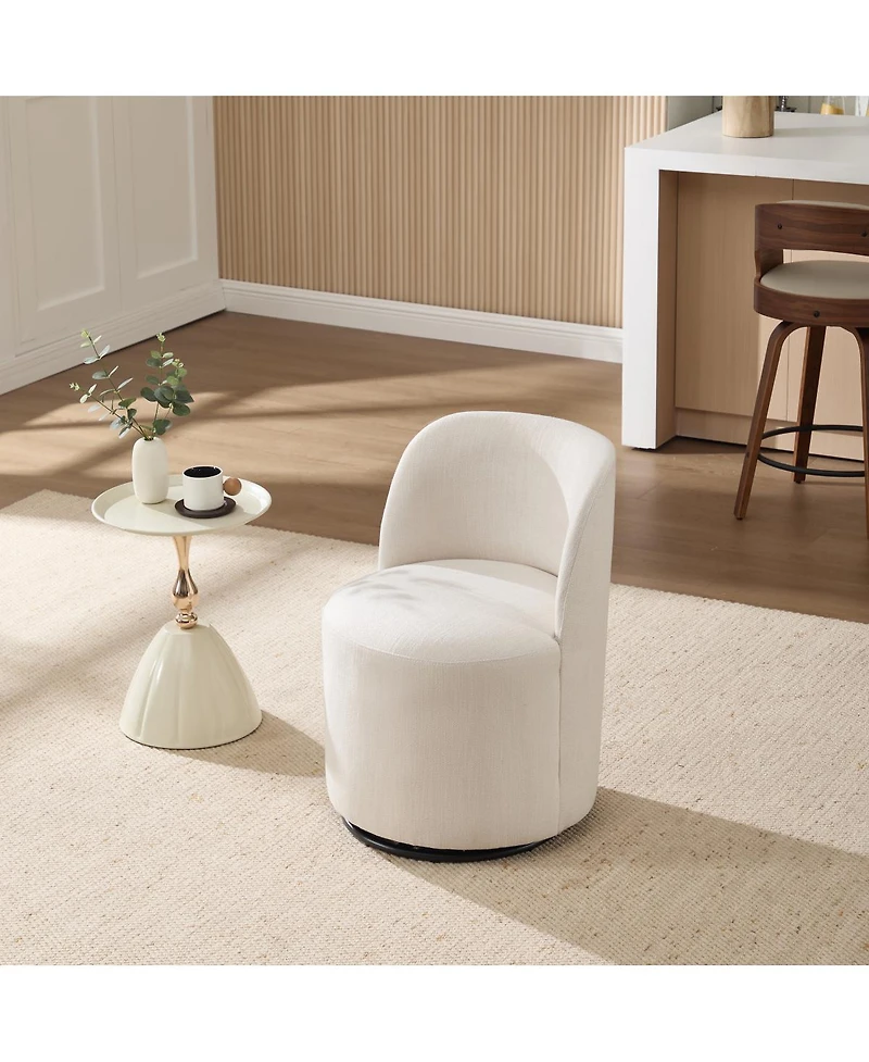 Streamdale Furniture Swivel Barrel Dining Chair