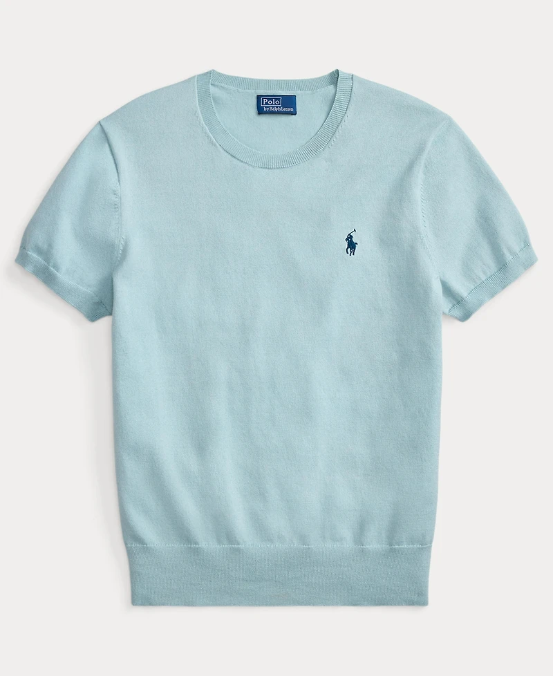 Polo Ralph Lauren Women's Short-Sleeve Crewneck Sweater