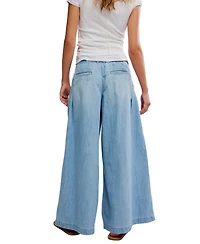 Free People Women's Scout Wide Leg Jeans