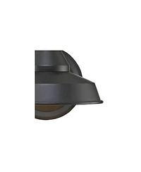 John Timberland Westley Rustic Farmhouse Outdoor Wall Light Fixtures Set of 2 Led Dark Sky Gooseneck Arm 8 for Post Exterior