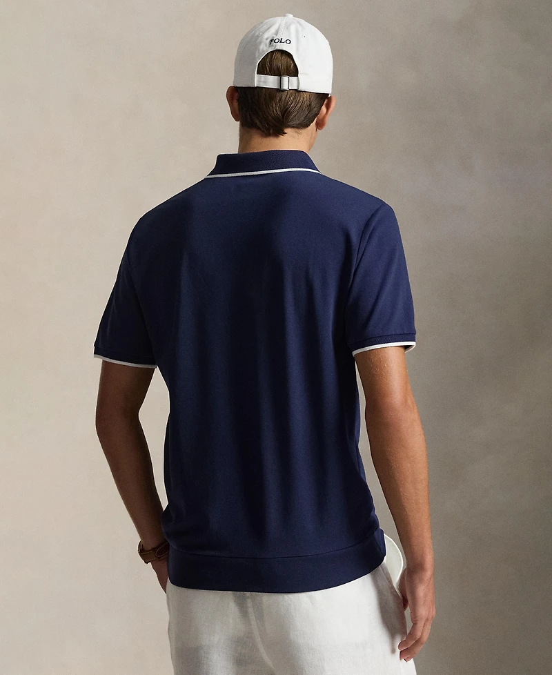 Polo Ralph Lauren Men's Classic-Fit Stretch Mesh Zip Shirt