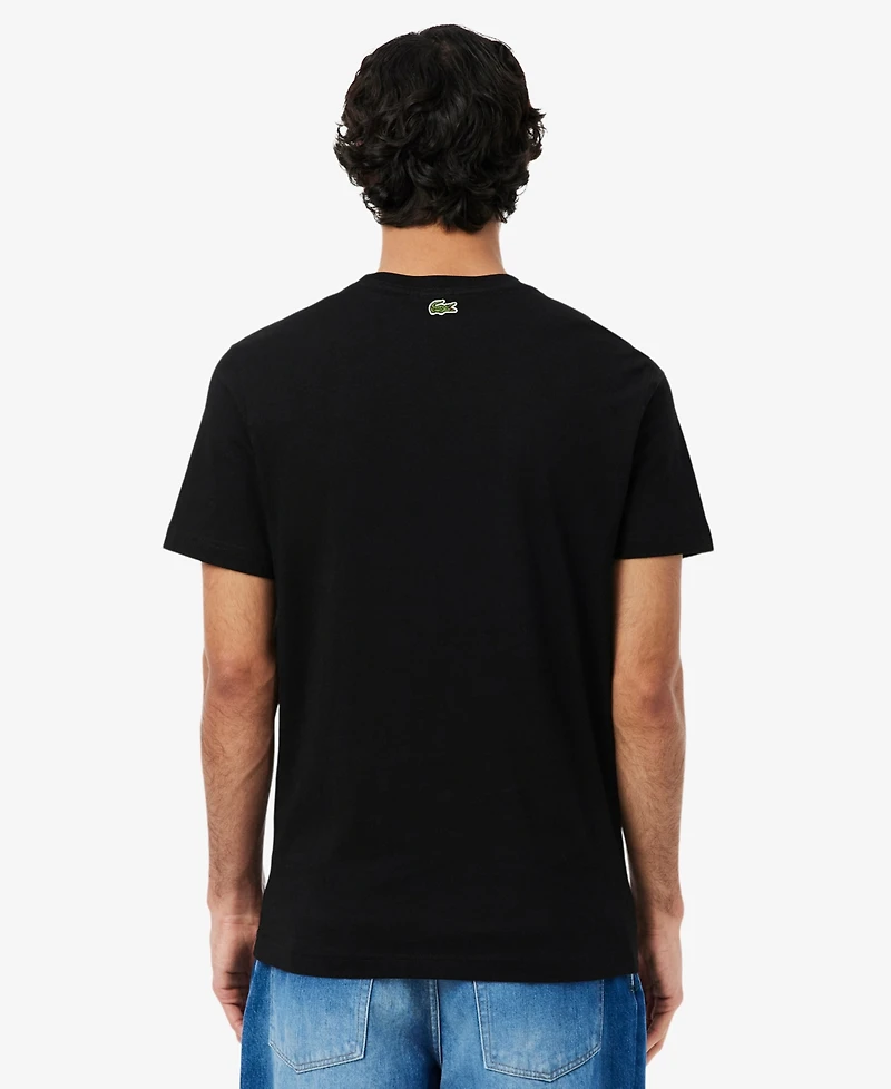 Lacoste Men's Crewneck Short-Sleeve Cotton T-Shirt