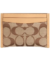 Coach Signature Jacquard Essential Card Case