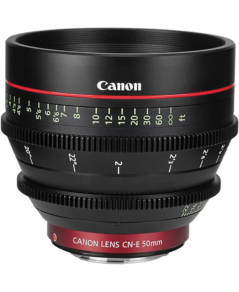 Canon Cinema Prime Cn-e 50mm T1.3 L F Lens for Canon Ef