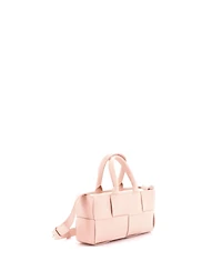 Pre-Owned Bottega Veneta East West Arco Top Handle Shoulder Bag Maxi Intrecciato Leather